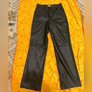 🖤Zara leather-like pants 🖤